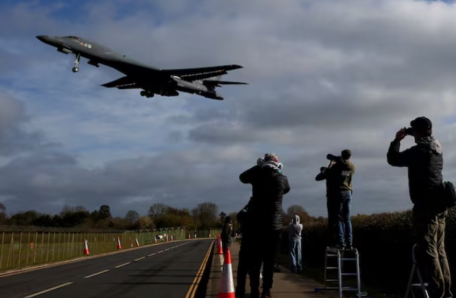 UK US military bases Iran strikes